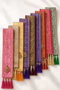 Bhagavata Purana Katha 9 Days 9 Colours Banarasi Stole Collection | One Stole for Each Day