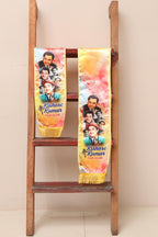 Kishor Kumar Fan Club Customised Stole | Design Your Own Luxury Stole by Divya India - Divya India