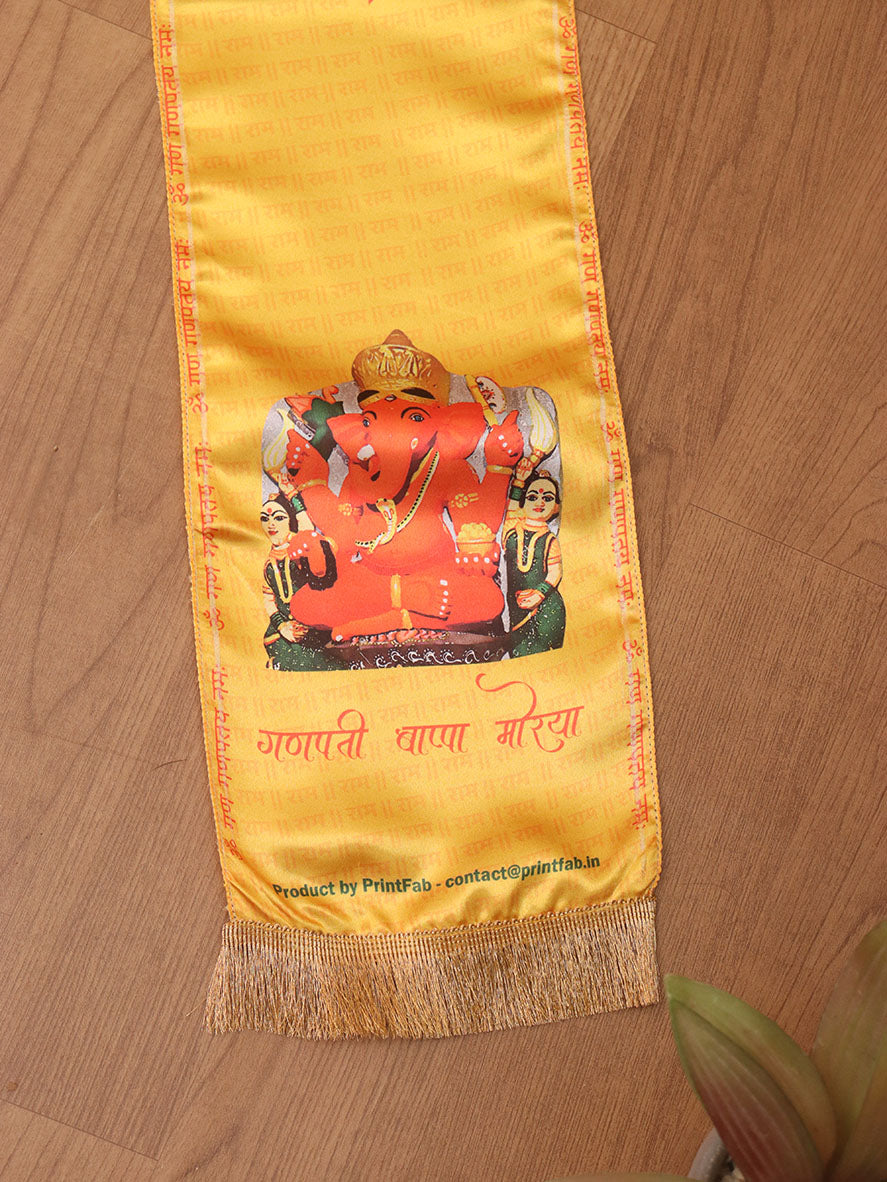 Ganpati Ashirwad Stoles: Faithful Fashion for the Modern Devotee - Divya India - Divya India