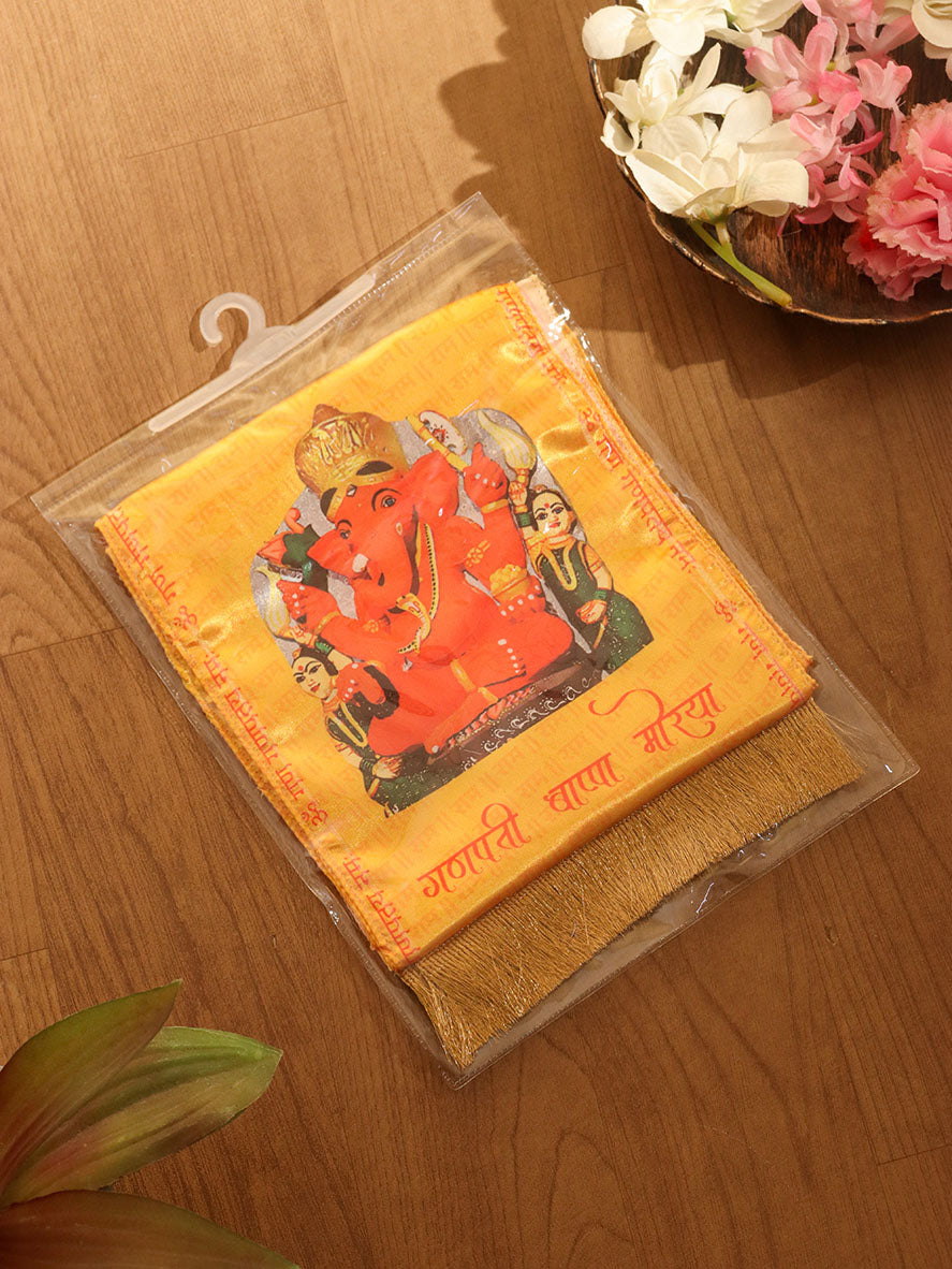 Ganpati Ashirwad Stoles: Faithful Fashion for the Modern Devotee - Divya India - Divya India