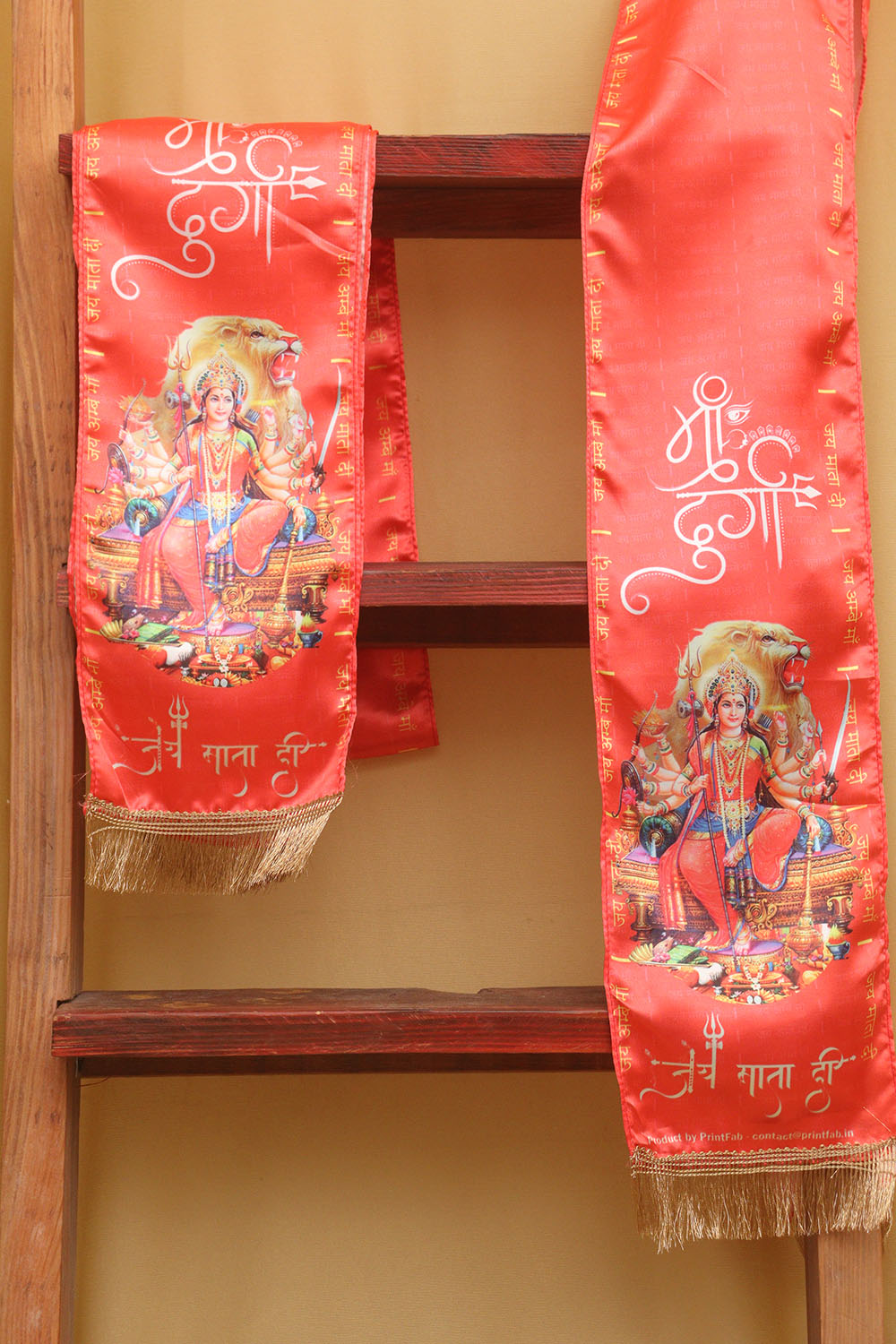 Bhakti Bliss: Maa Durga Stole Collection Shakti Blessings: Divine Maa Durga Stoles  Shop at Divya India - Divya India