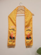 Divya India Blessings Stole  Sai Baba Stoles: Shop Shakti Blessings Patka & Silk Cloth Print Dupatta Unisex God Printed Scarf for Spiritual Wear - Divya India