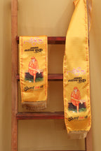 Divya India Blessings Stole  Sai Baba Stoles: Shop Shakti Blessings Patka & Silk Cloth Print Dupatta Unisex God Printed Scarf for Spiritual Wear - Divya India