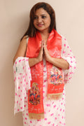 Divine Spiritual Maa Durga Stole - Divya India
