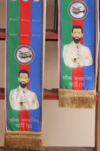 Divya India - Customised Stole - Weaved Political