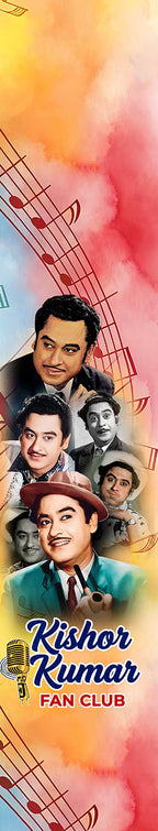 Kishor Kumar Fan Club Customised Stole | Design Your Own Luxury Stole by Divya India - Divya India