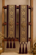 Bhagavata Purana Katha 9 Days 9 Colours Banarasi Stole Collection | One Stole for Each Day