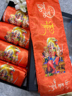 Maa Durga Gift Box Stole Set Of  5