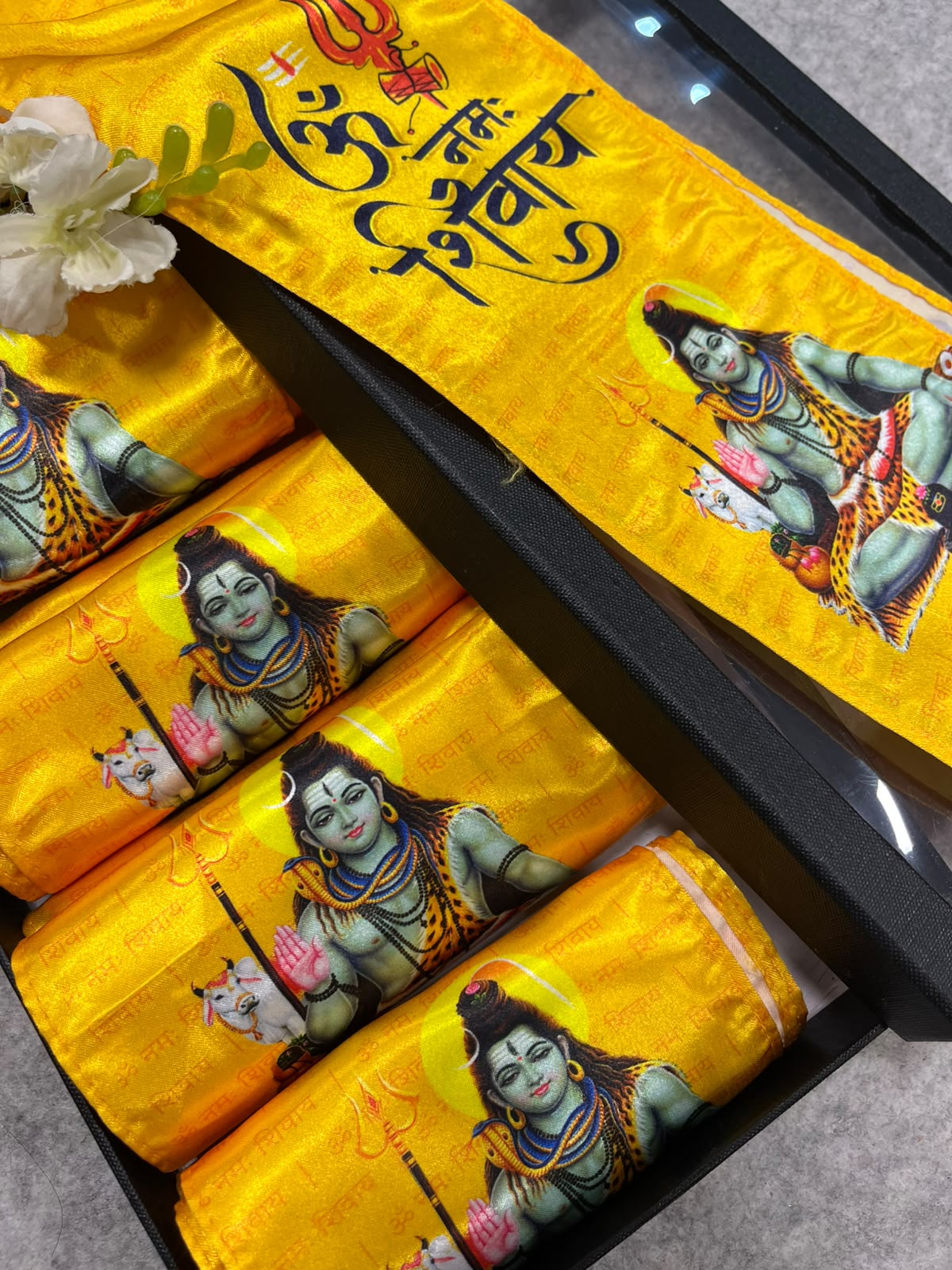Lord Shiva Stole Gift Box Set Of  5
