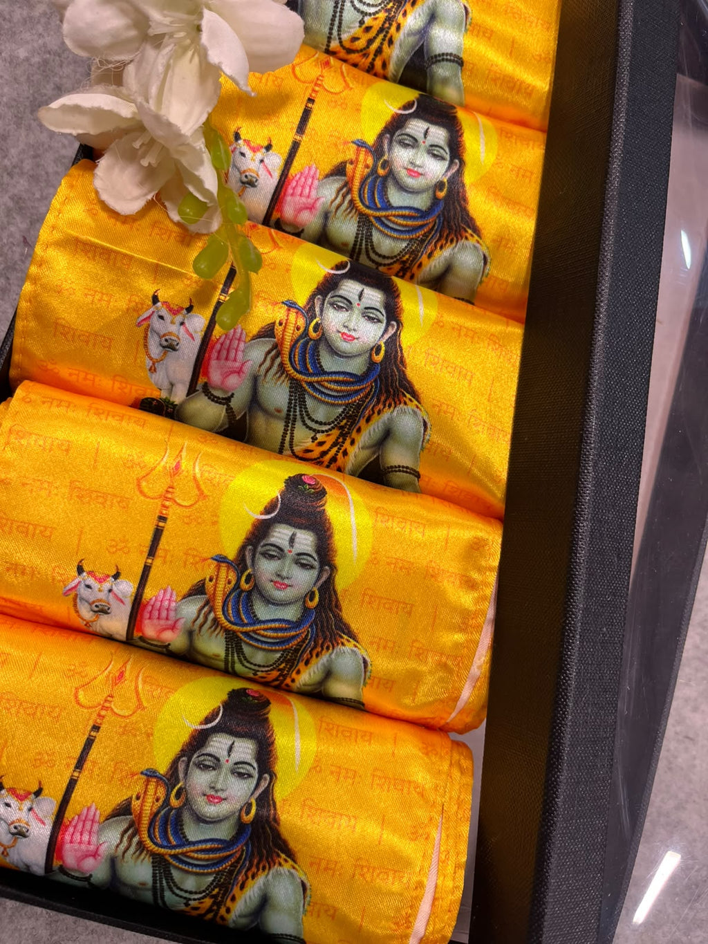 Lord Shiva Stole Gift Box Set Of  5