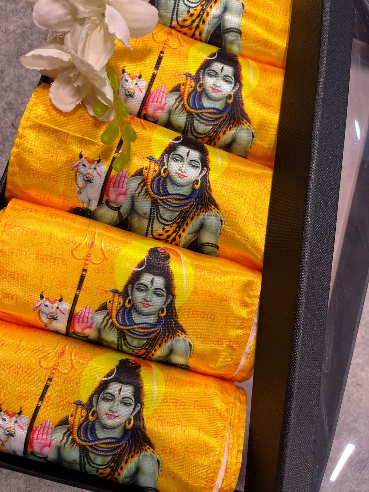 Lord Shiva Stole Gift Box Set Of  5