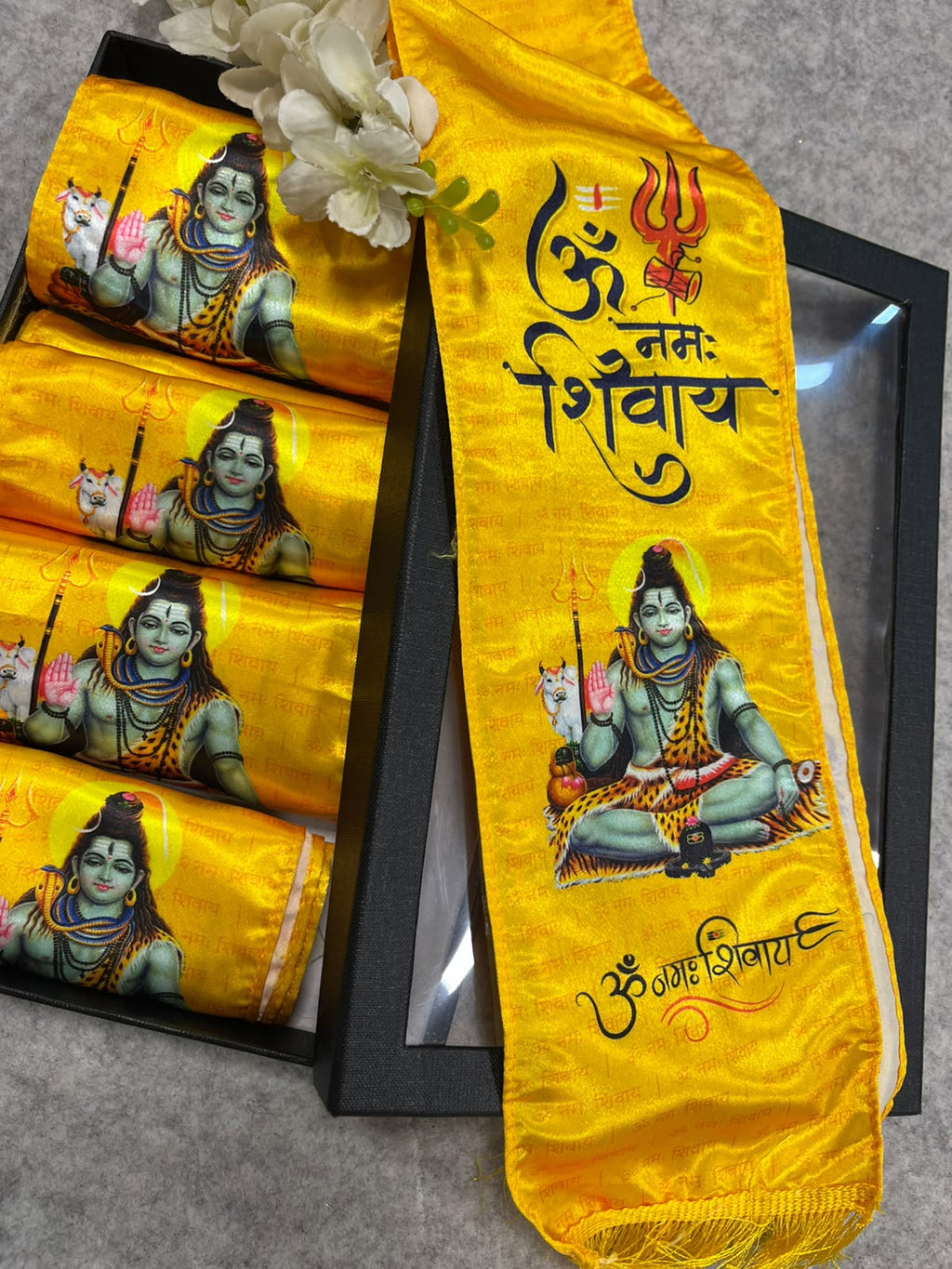 Lord Shiva Stole Gift Box Set Of  5