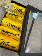 Suswagatam Welcome Gift Box Stole Set Of  5