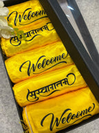 Suswagatam Welcome Gift Box Stole Set Of  5