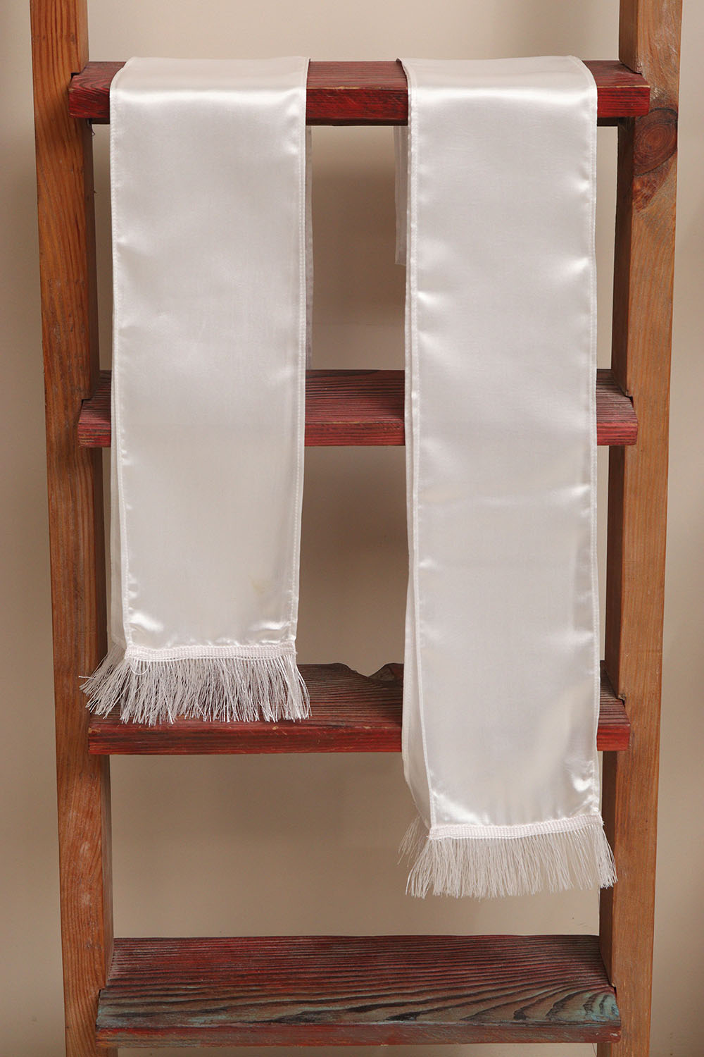 Divya India - Plain Stole - White