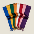 Navratri 9 Colours Stole Collage