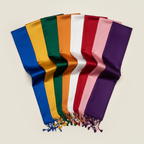 Navratri 9 Colours Stole Collage