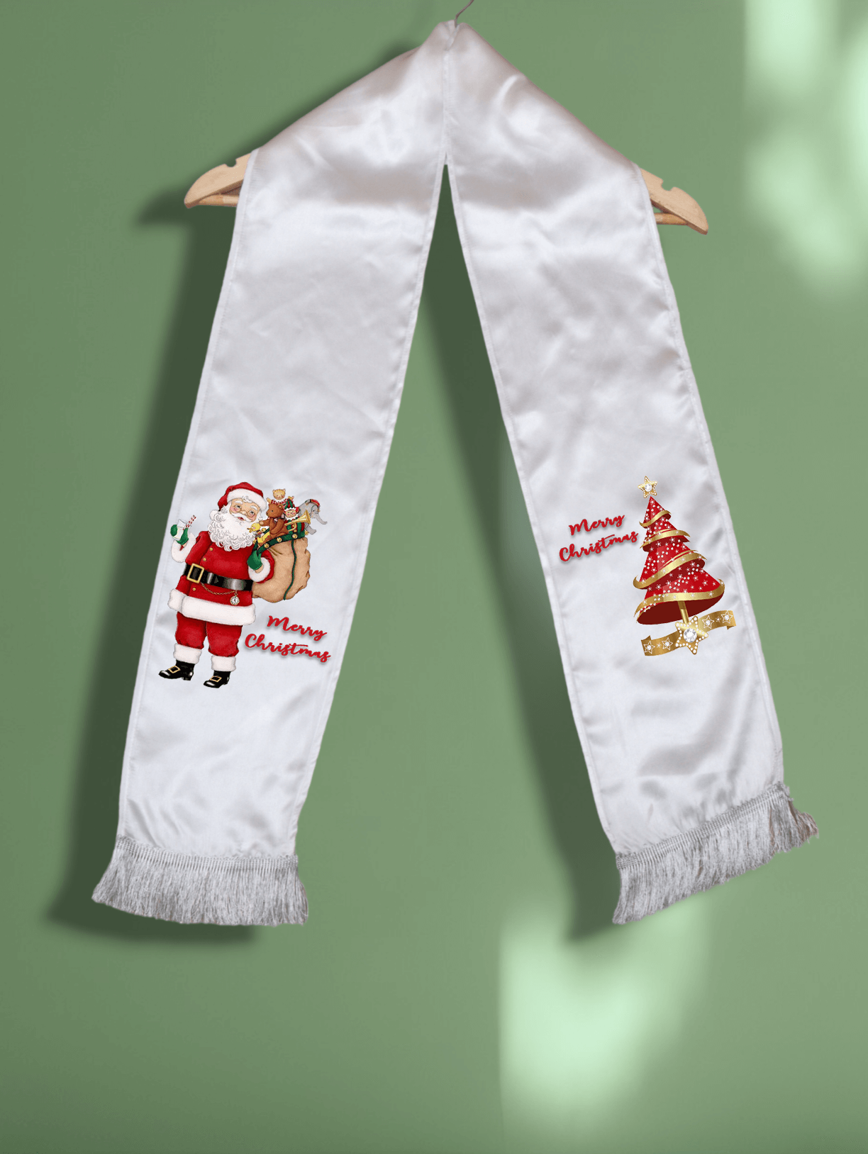 Divya India - Customised Stole - Merry Christmas