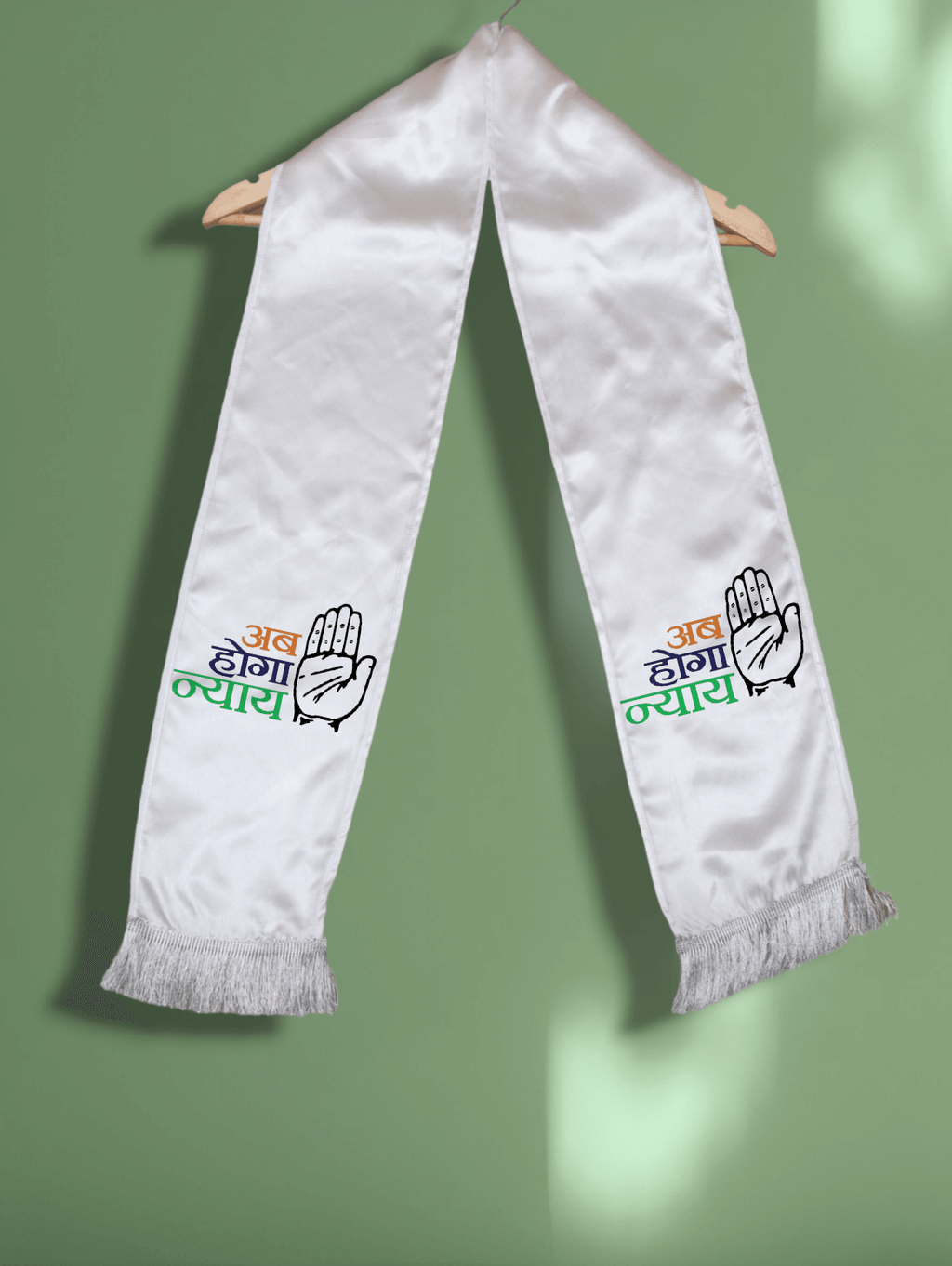 Divya India - Customised Stole - Indian National Congress Party