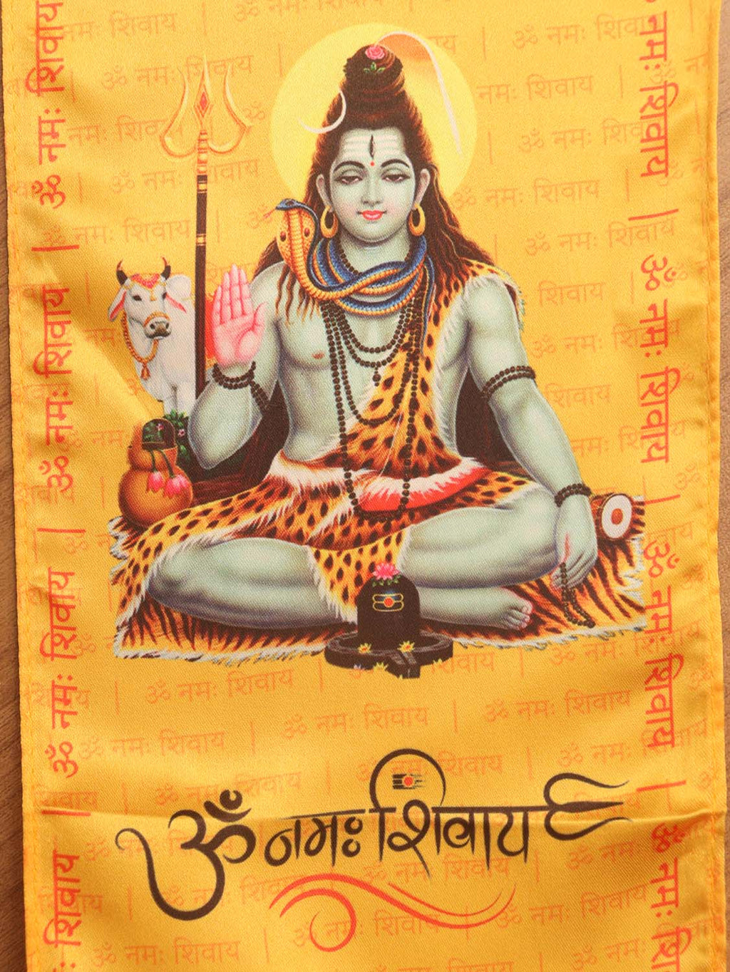 Spiritual Lord Shiva Stole ( Set Of 1 )