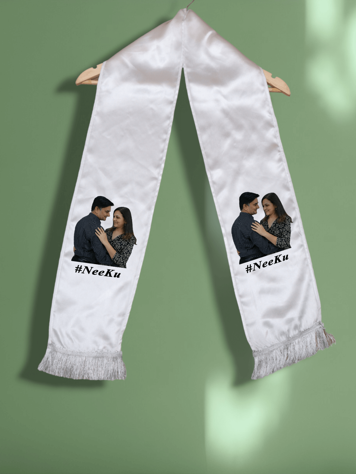 Divya India - Customised Stole - Wedding Anniversary