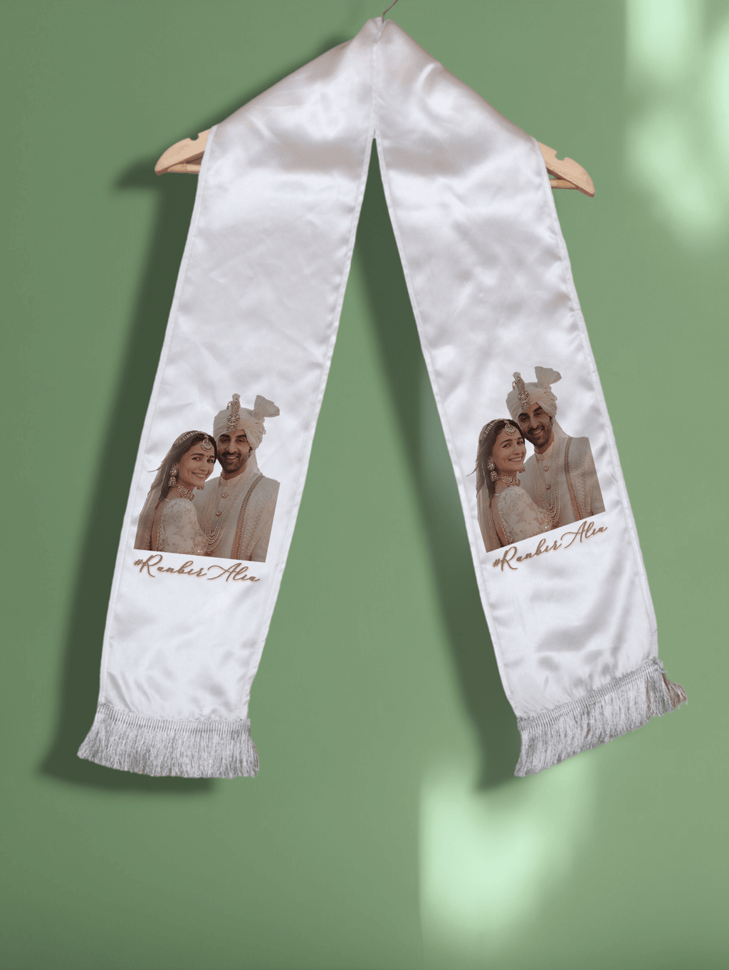 Divya India - Customised Stole - Wedding Welcome